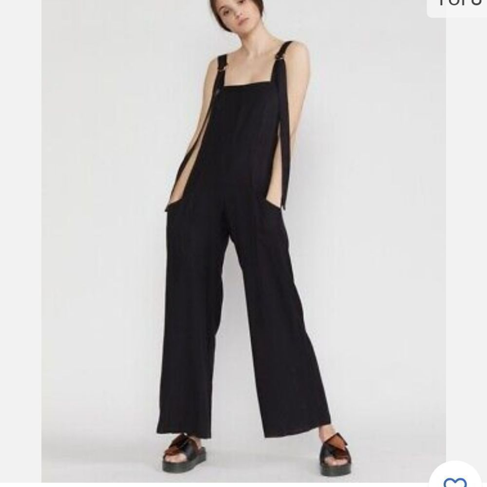 Nwt Cynthia Rowley Devin Black Jumpsuit Overalls